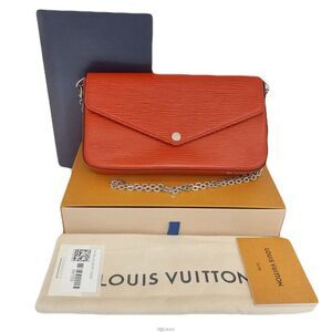 Pochette Felicie Epi Chain Crossbody Bag